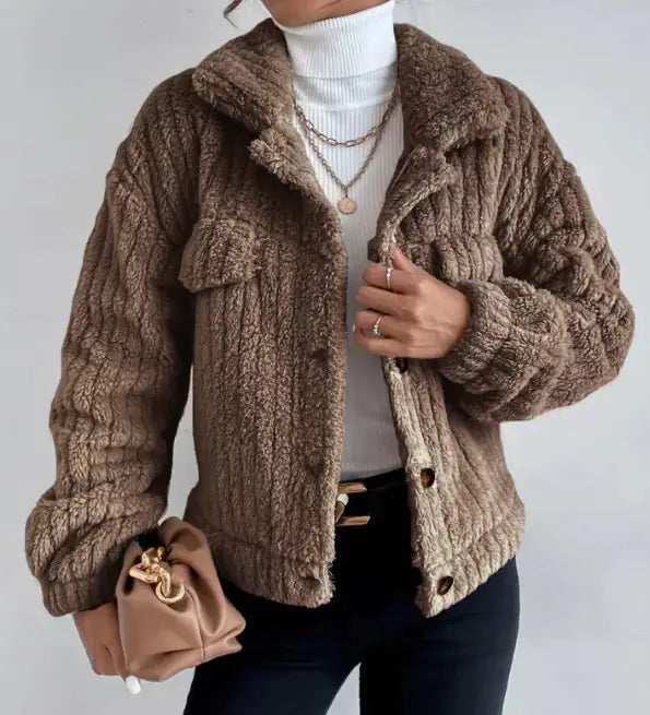 Chaqueta de Peluche de Conejo